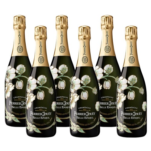 Crate of 6 Perrier Jouet Belle Epoque 2014 75cl